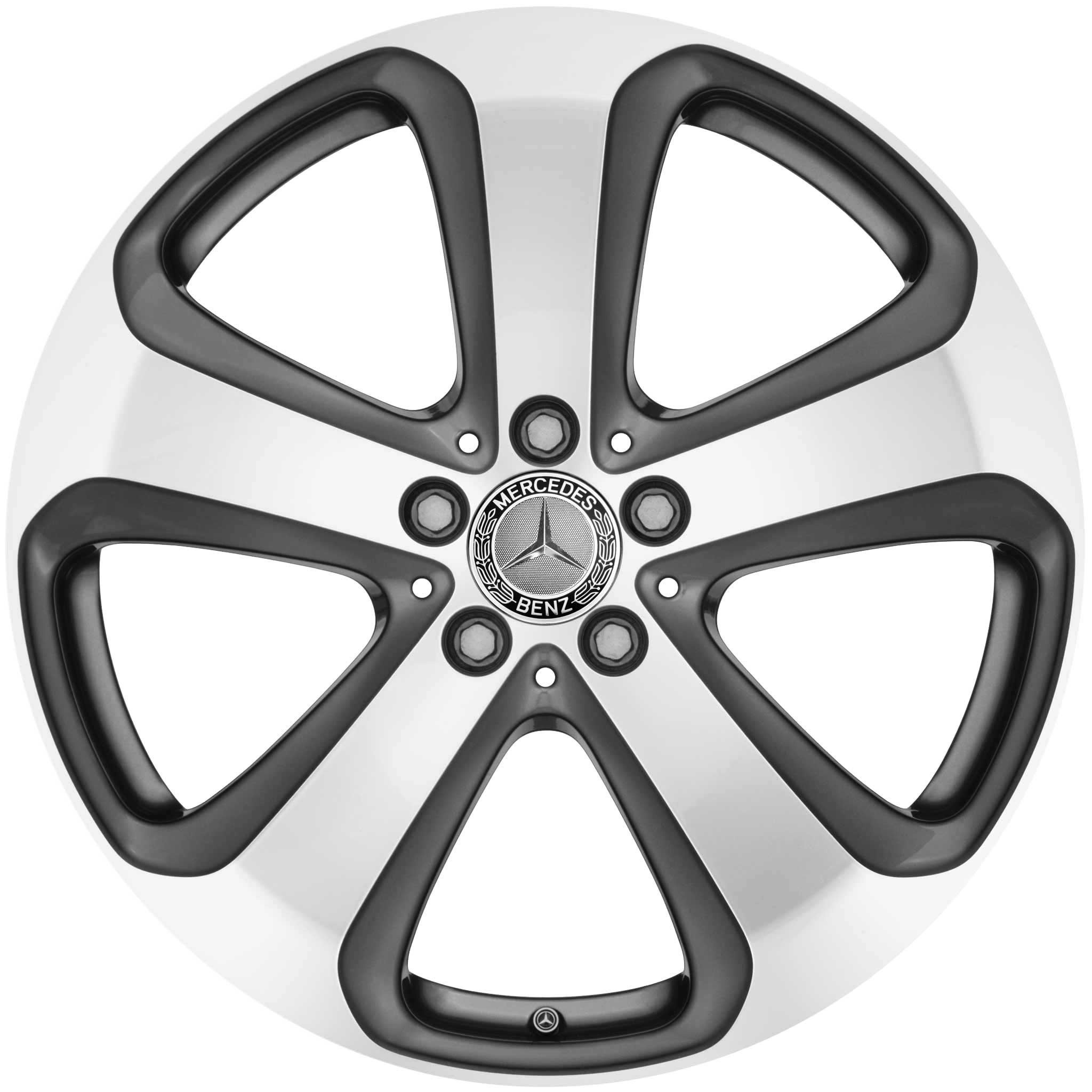 Mercedes 5 Spoke [253-19] Tremolite Metallic with High Sheen Alloy Wheel Product Image #1