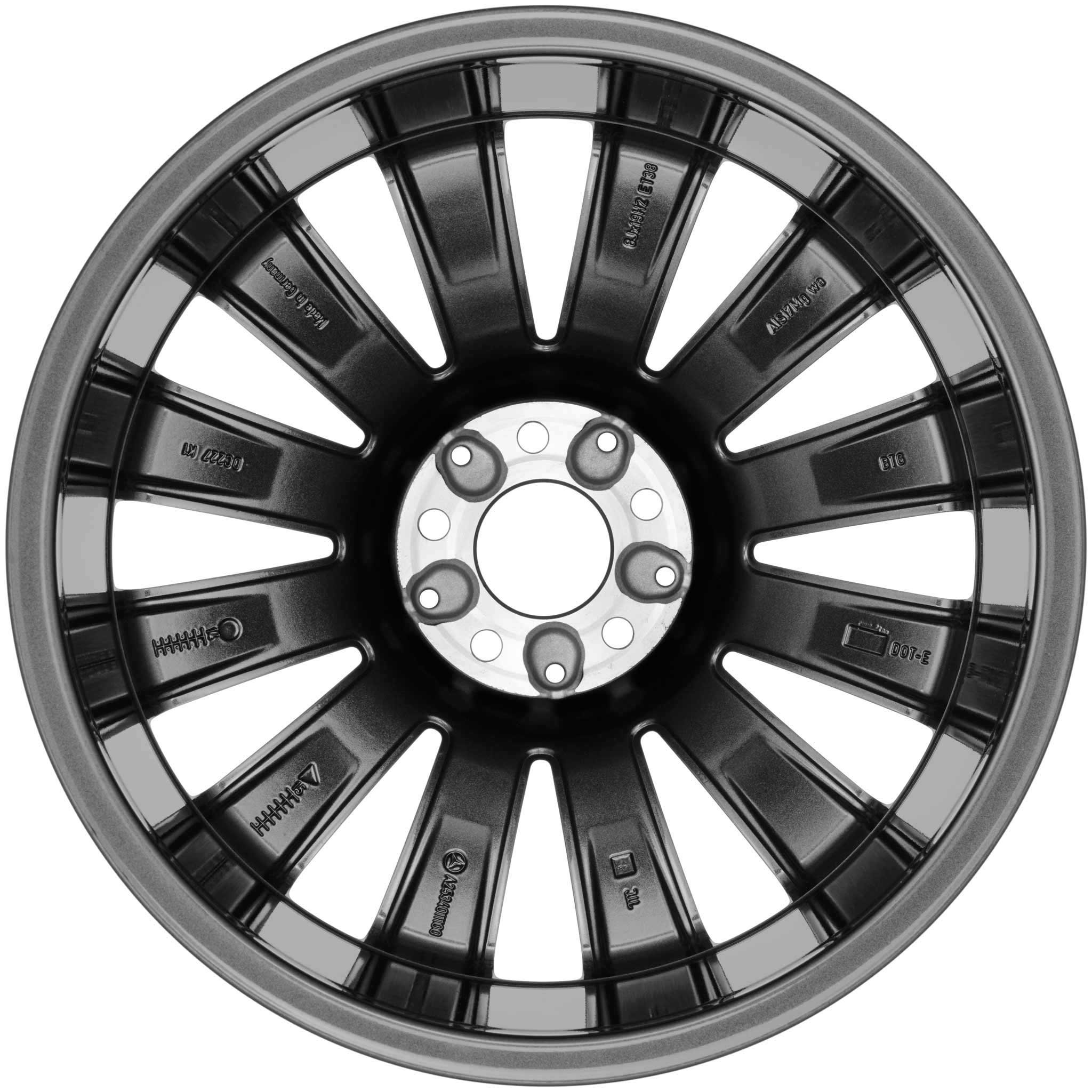 Mercedes 12 Spoke [253-19] Tremolite Metallic with High Sheen Alloy Wheel Product Image #3
