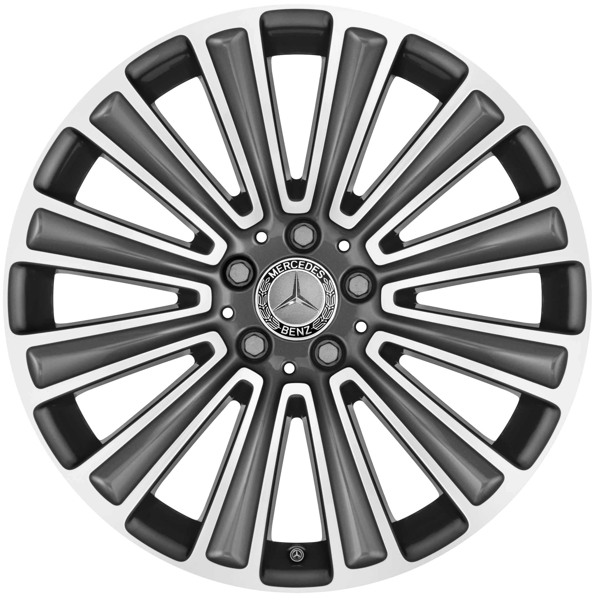 Mercedes 12 Spoke [253-19] Tremolite Metallic with High Sheen Alloy Wheel Product Image #1