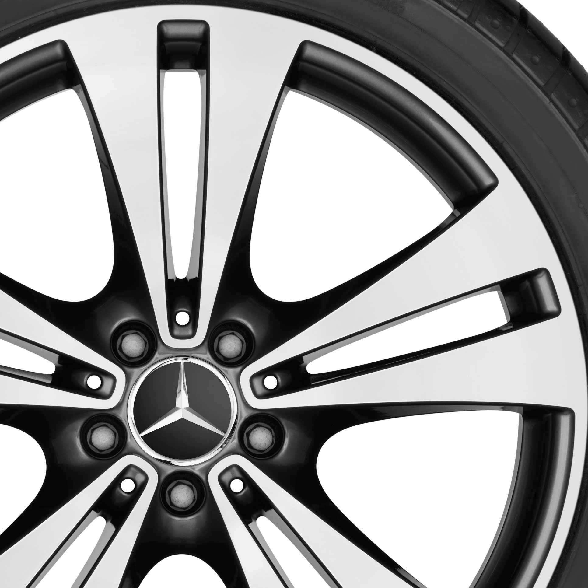 Mercedes 5 Twin Spoke [253-20] Tremolite Metallic with High Sheen Alloy Wheel Product Image #2