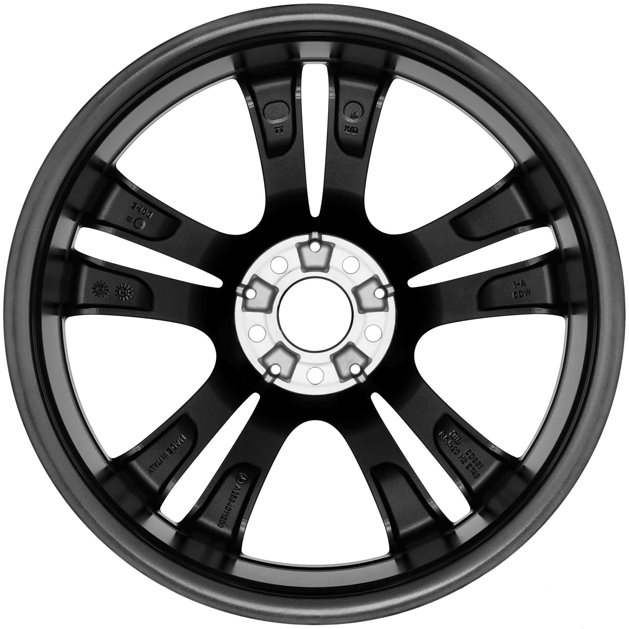 Mercedes 5 Twin Spoke [253-20] Tremolite Metallic with High Sheen Alloy Wheel Product Image #3