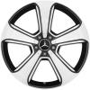 Mercedes 5 Spoke [253-20] Gloss Black with High Sheen Wheel Img 1