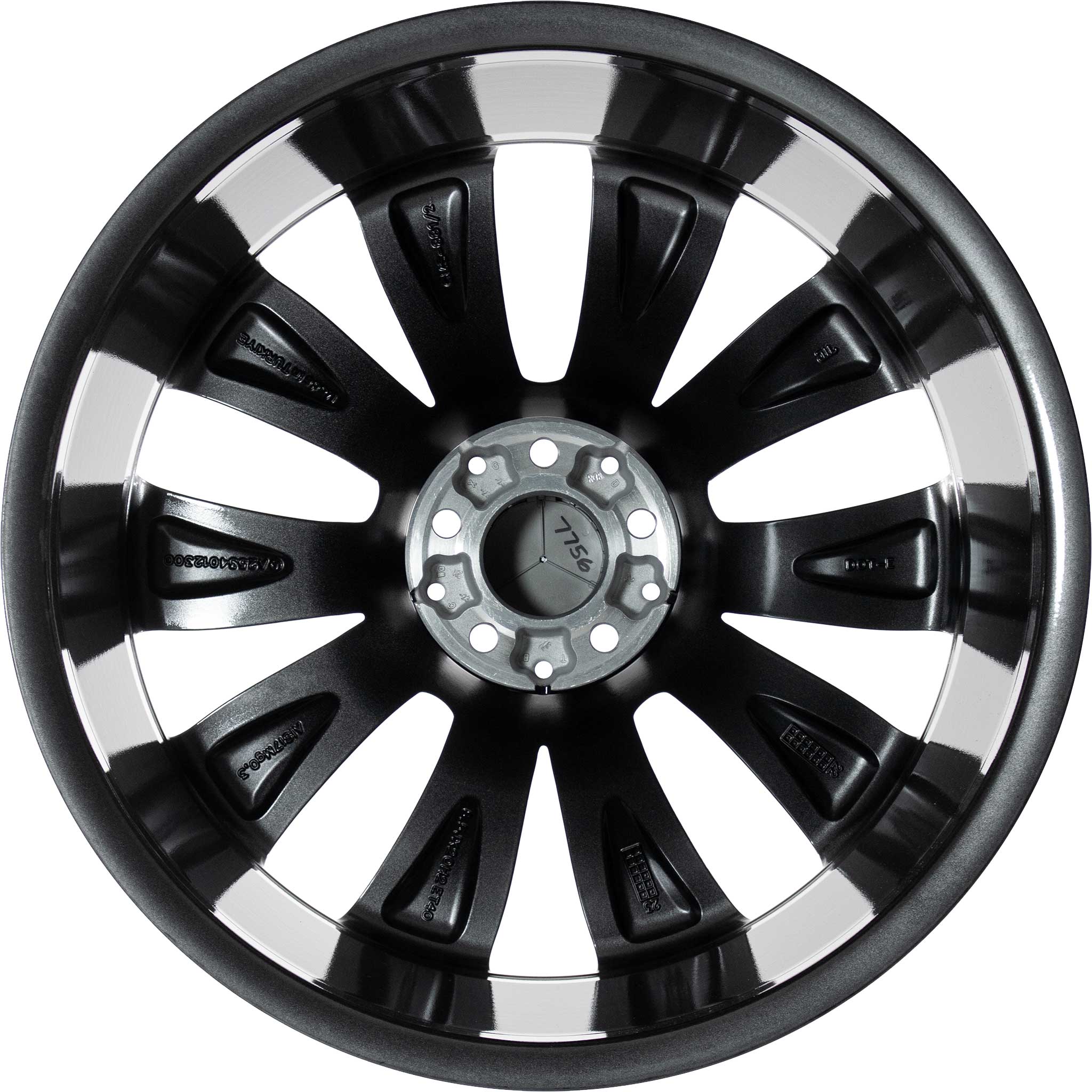 Mercedes 5 Twin Spoke [253-20] Tremolite Metallic with High Sheen Alloy Wheel Product Image #2