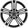 Mercedes 5 Twin Spoke [253-19] Gloss Black with High Sheen Wheel Img 1