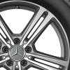 Mercedes 5 Double Spoke [253-18] Matt Himalaya Grey with High Sheen Wheel Img 2