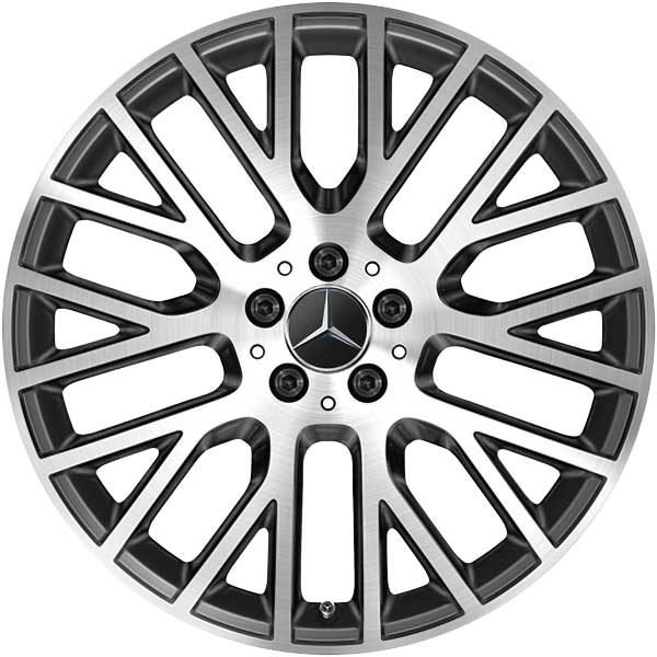 Mercedes 10 Y Spoke [253-20] Gloss Back with High Sheen Alloy Wheel Product Image #1
