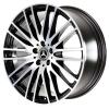 Mercedes 10 Double Spoke [254-20] Gloss Back with High Sheen Wheel Img 2