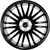 Mercedes 10 Double Spoke [254-20] Gloss Back with High Sheen Wheel Img 3