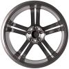 Mercedes 5 Twin Spoke [257-20] Himalaya Grey with High Sheen Wheel Img 3
