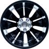 Mercedes 10 Hole [257-18] Gloss Black with High Sheen Wheel Img 3