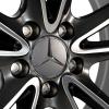 Mercedes 5 Twin Spoke [257-18] Tremolite Metallic with High Sheen Wheel Img 4