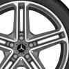 Mercedes 5 Twin Spoke [257-19] Tremolite Metallic with High Sheen Wheel Img 2