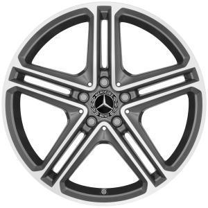 19" Mercedes 5 Twin Spoke [257-19] Tremolite Metallic with High Sheen alloy wheel