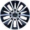 Mercedes 10 Hole [257-18] Gloss Black with High Sheen Wheel Img 1