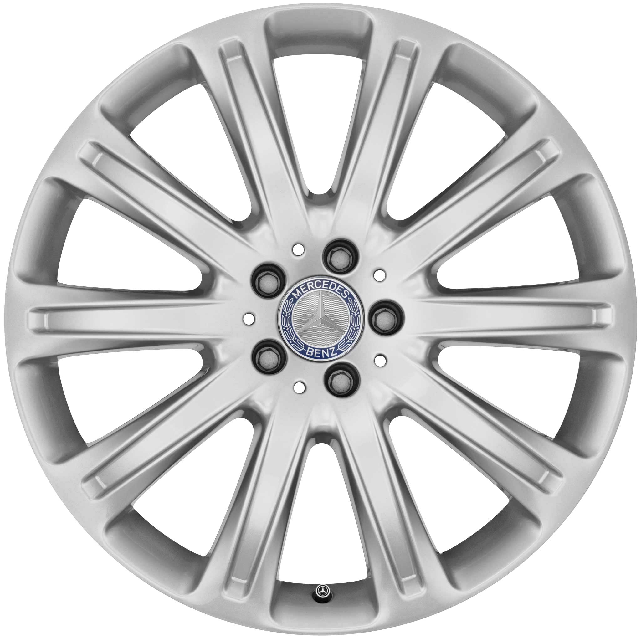 Mercedes 10 Spoke [292-20] Vanadium Silver Alloy Wheel Product Image #1