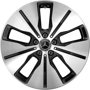 19" Mercedes 5 Spoke [293-19] Gloss Black with High Sheen alloy wheel