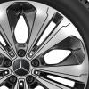 Mercedes 10 Spoke [293-19] Black and Black Detail with High Sheen Wheel Img 2
