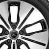 Mercedes 5 Spoke [293-19] Gloss Black with High Sheen Wheel Img 2