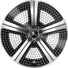 Mercedes 5 Spoke [294-20] Gloss Back with High Sheen Wheel Img 1
