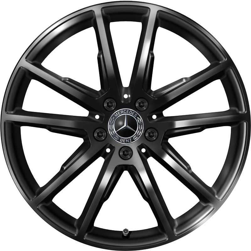 Mercedes 5 Twin Spoke [294-19] Gloss Black Alloy Wheel Product Image #1