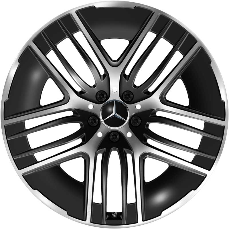 Mercedes 5 Y Spoke [294-21] Gloss Back with High Sheen Alloy Wheel Product Image #1
