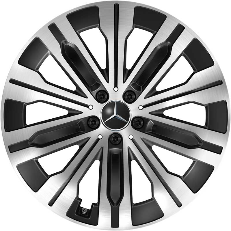 Mercedes 10 Spoke [294-20] Gloss Back with High Sheen Alloy Wheel Product Image #1