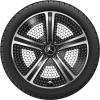 Mercedes 5 Spoke Aero [295-20] Gloss Back with High Sheen Wheel Img 2