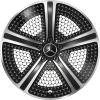 Mercedes 5 Spoke Aero [295-20] Gloss Back with High Sheen Wheel Img 1