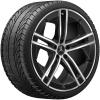 Mercedes 5 Double Spoke [295-21] Gloss Back with High Sheen Wheel Img 3