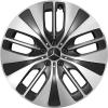 Mercedes Multispoke [295-20] Gloss Back with High Sheen Wheel Img 1