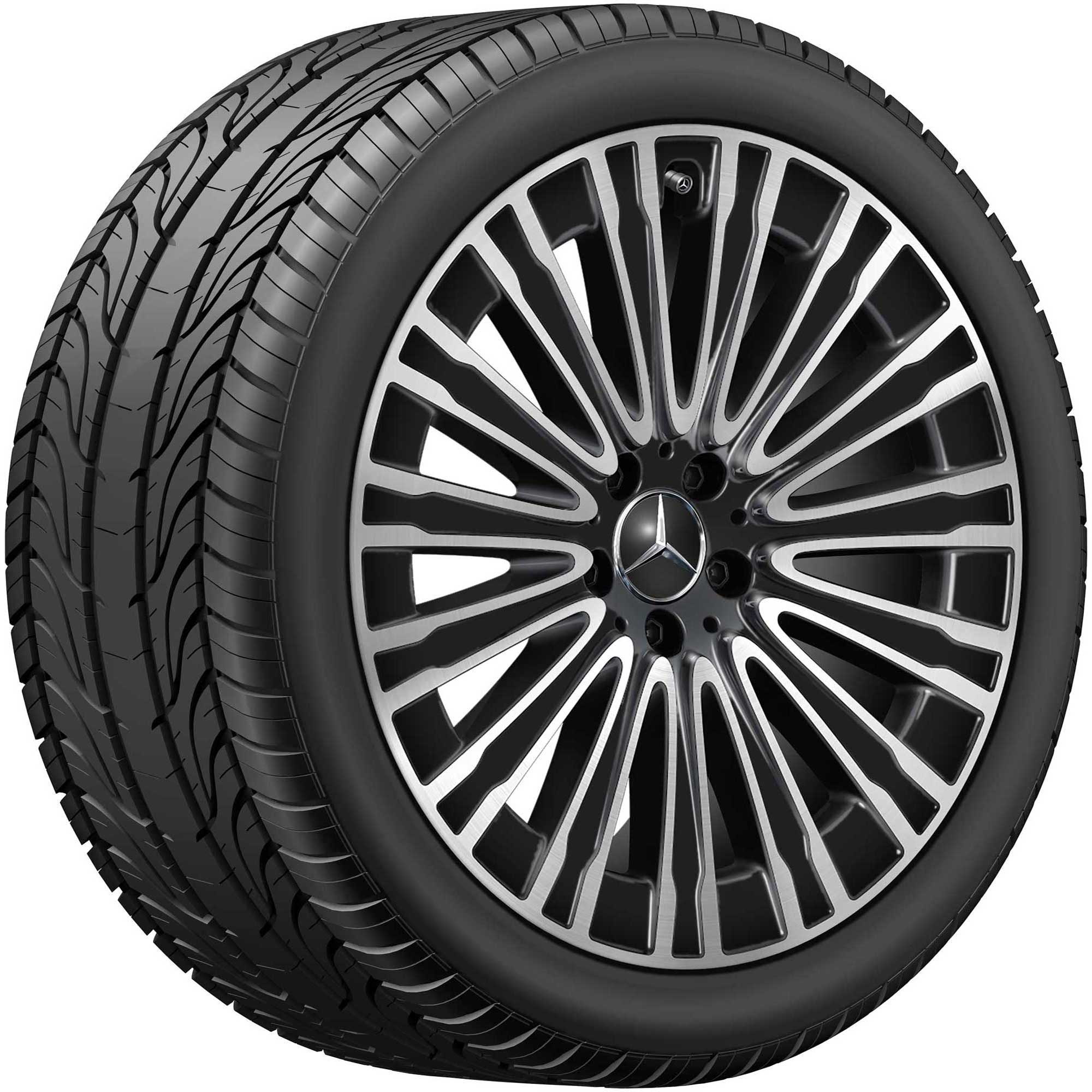 Mercedes 10 Spoke [295-20] Gloss Back with High Sheen Alloy Wheel Product Image #3