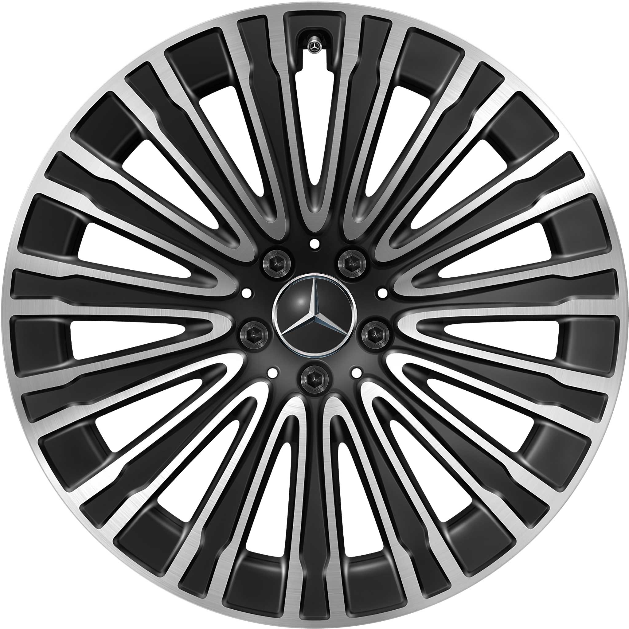 Mercedes 10 Spoke [295-20] Gloss Back with High Sheen Alloy Wheel Product Image #1
