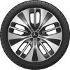 Mercedes Multispoke [295-20] Gloss Back with High Sheen Wheel Img 2