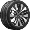 Mercedes Multispoke [295-20] Gloss Back with High Sheen Wheel Img 3
