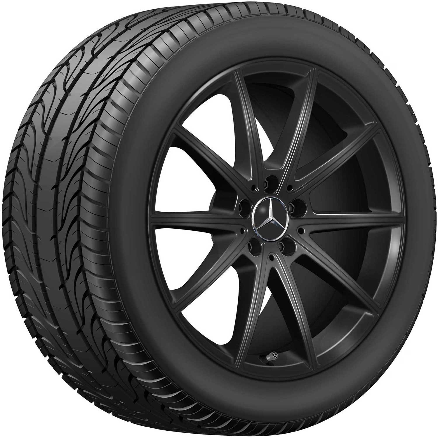 Mercedes Multispoke [295-19] Gloss Black Alloy Wheel Product Image #3