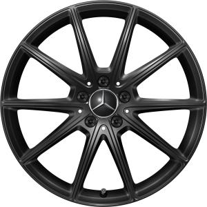 19" Mercedes Multispoke [295-19] Gloss Black alloy wheel