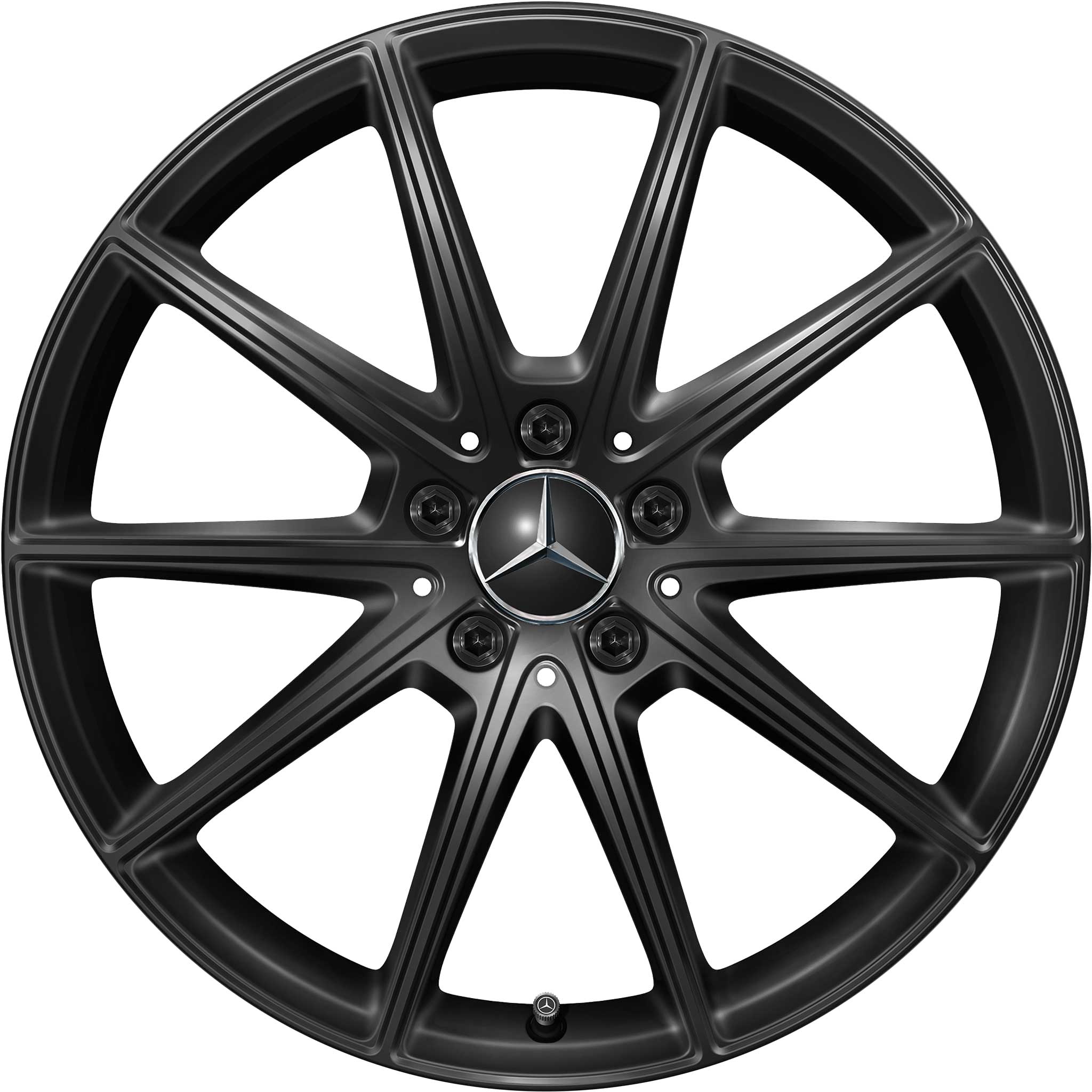 Mercedes Multispoke [295-19] Gloss Black Alloy Wheel Product Image #1