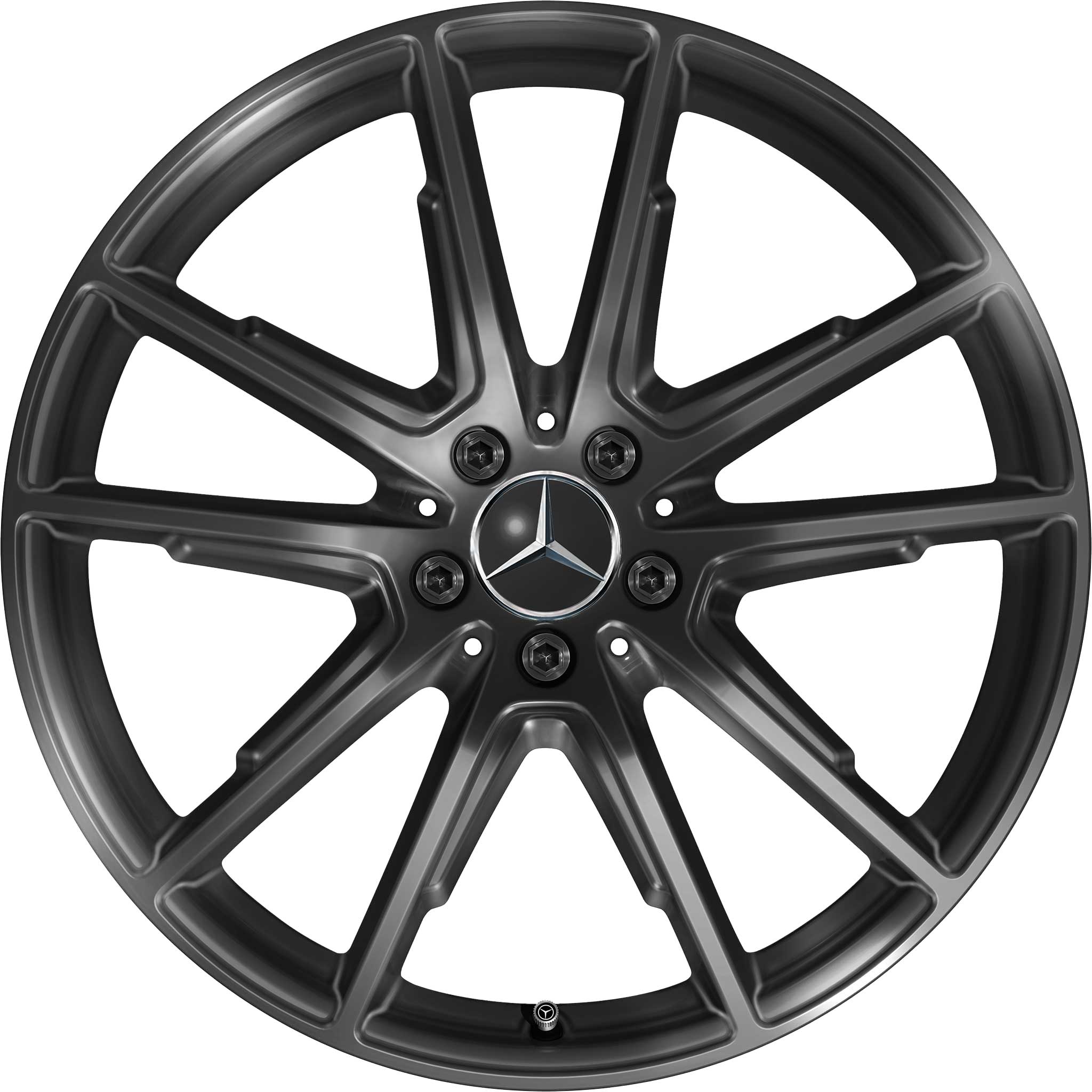 Mercedes 10 Spoke [296-20] Gloss Black Alloy Wheel Product Image #1