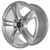 Mercedes 5 Spoke [296-20] Vanadium Silver Wheel Img 2