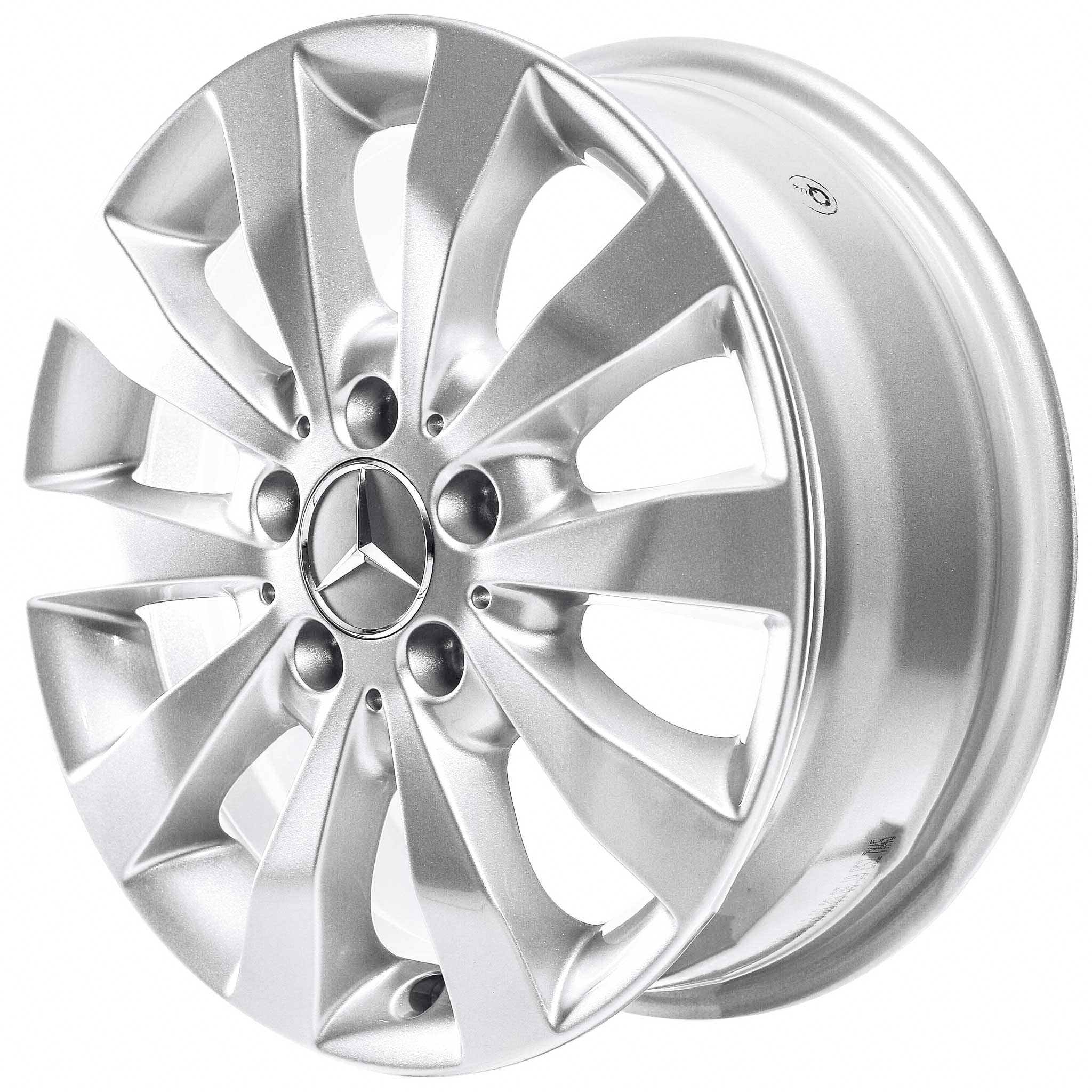 Mercedes 10 Spoke [447-16] Vanadium Silver Alloy Wheel Product Image #2