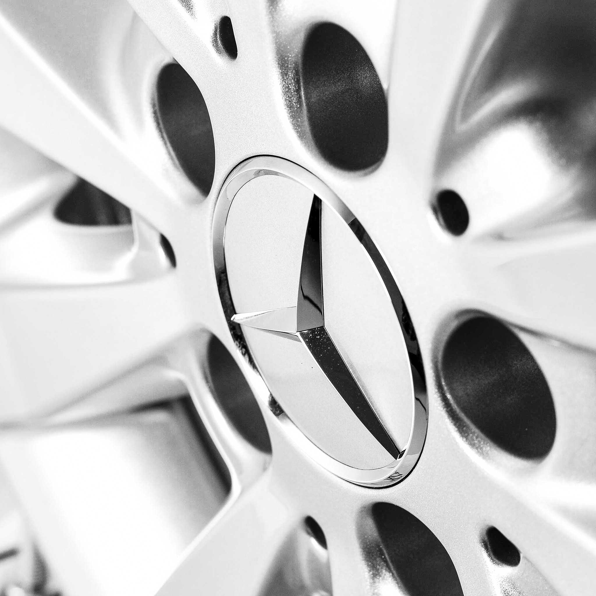 Mercedes 10 Spoke [447-16] Vanadium Silver Alloy Wheel Product Image #4