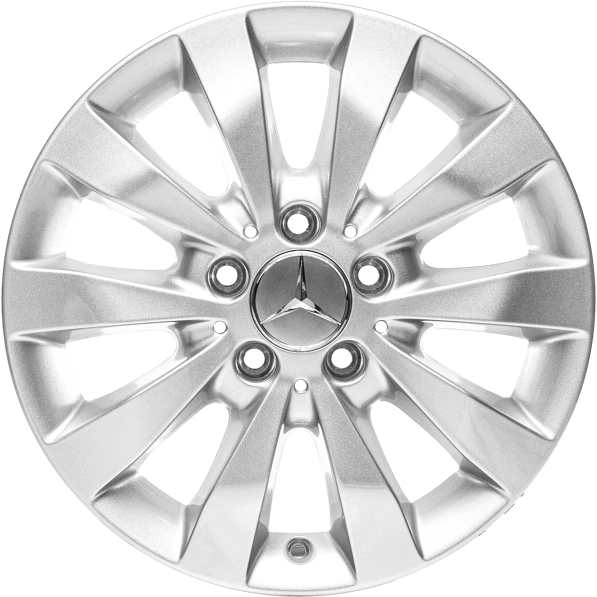 Mercedes 10 Spoke [447-16] Vanadium Silver Alloy Wheel Product Image #1