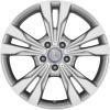 Mercedes 5 Double Spoke [447-18] Vanadium Silver Wheel Img 1