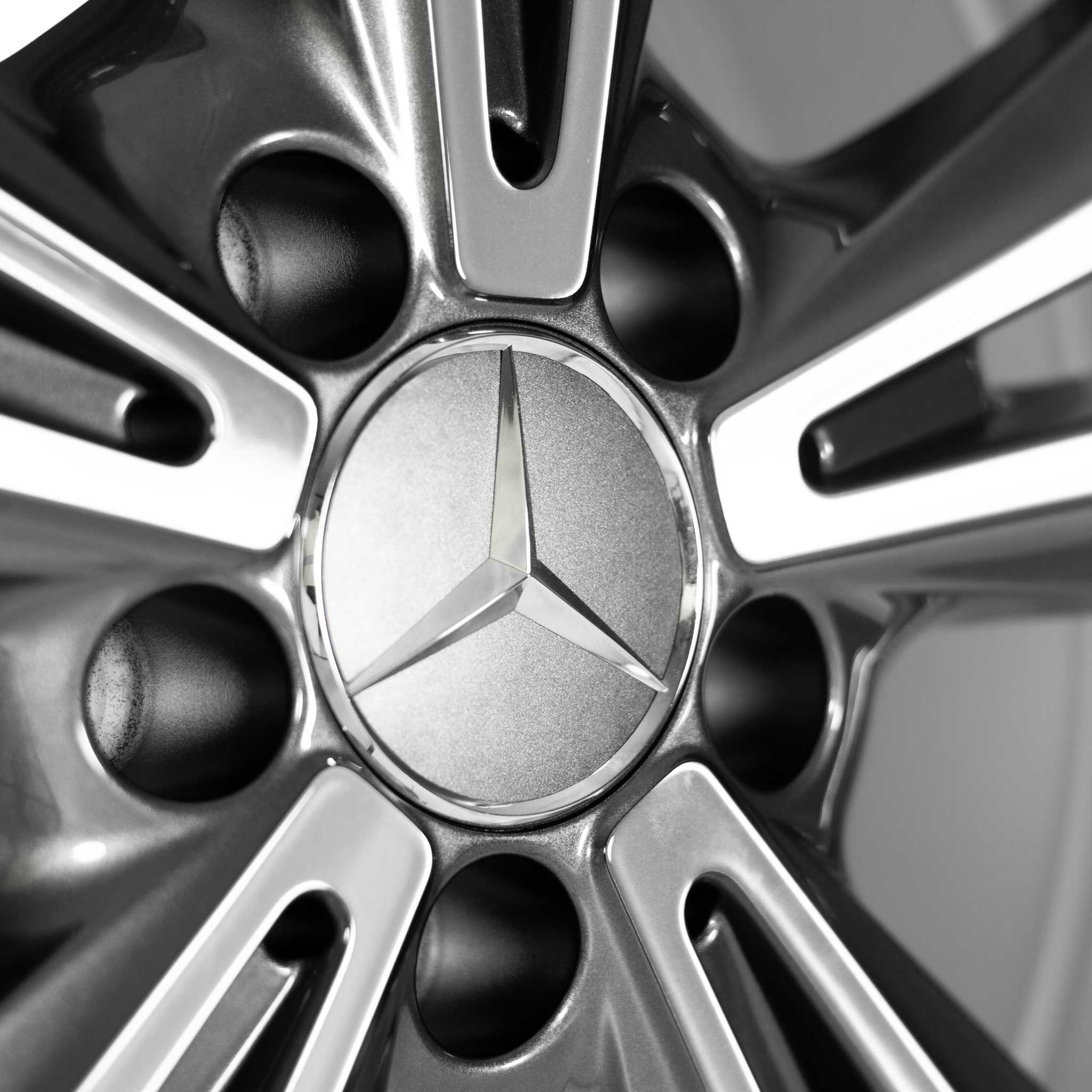 Mercedes 5 Double Spoke [447-18] Tremolite Metallic with High Sheen Alloy Wheel Product Image #4