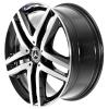 Mercedes 5 Double Spoke [447-19] Gloss Back with High Sheen Wheel Img 2