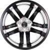 Mercedes 5 Double Spoke [447-19] Gloss Back with High Sheen Wheel Img 3
