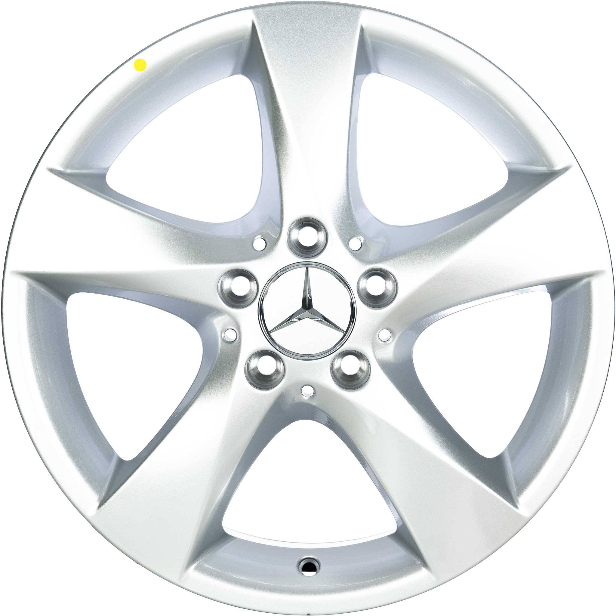 Mercedes 5 Spoke [447-17] Vanadium Silver Alloy Wheel Product Image #1
