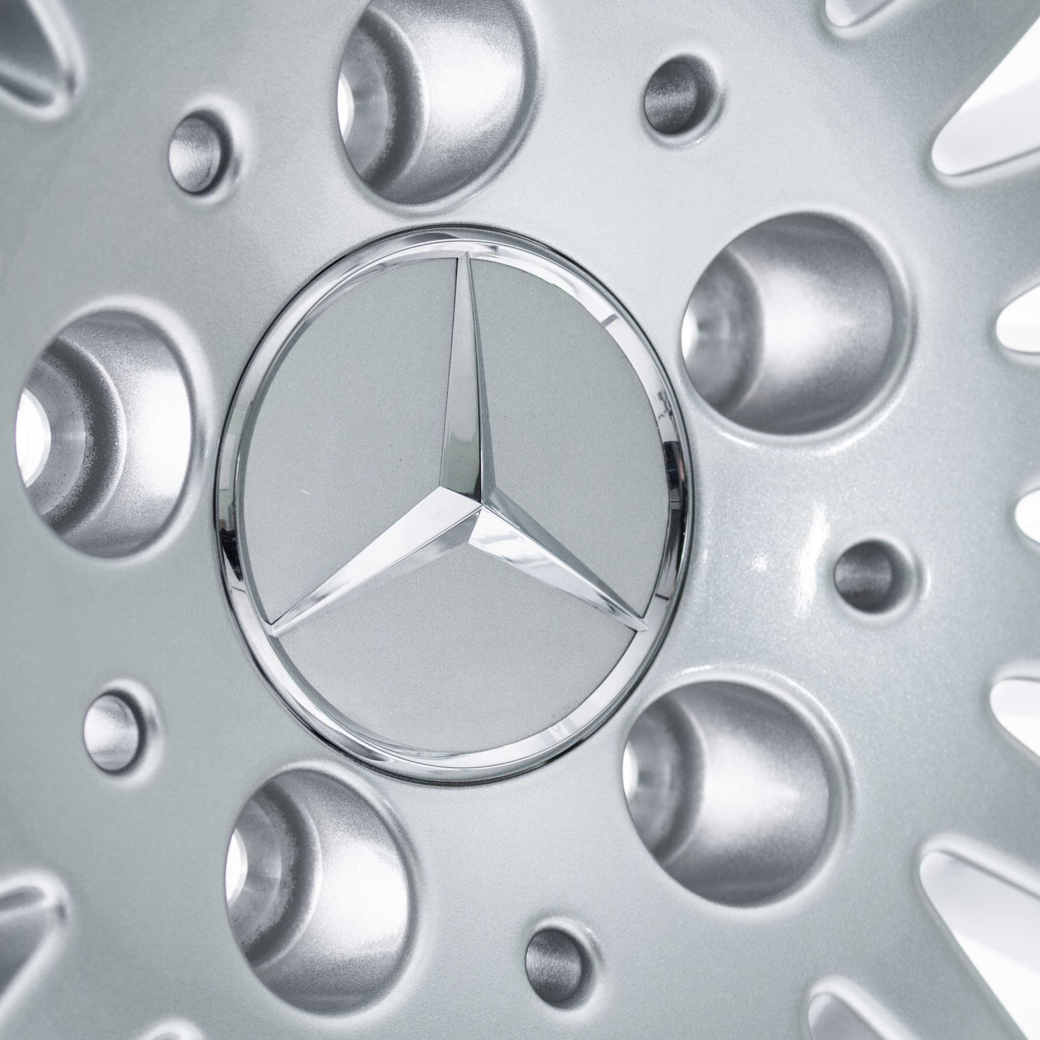 Mercedes 20 Spoke [447-17] Vanadium Silver Alloy Wheel Product Image #4