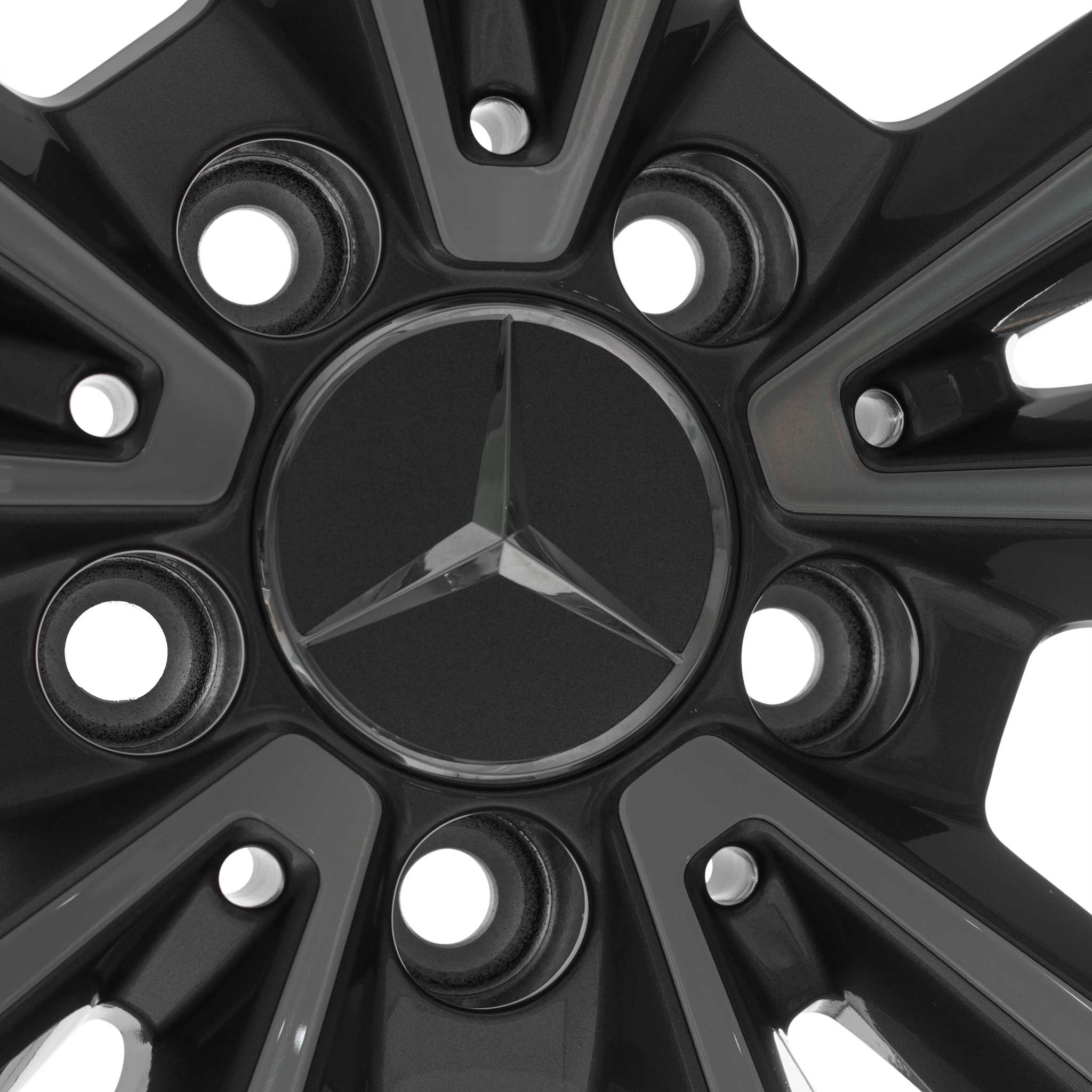 Mercedes 5 Twin Spoke [447-18] Tremolite Metallic with High Sheen Alloy Wheel Product Image #4