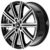 Mercedes 10 Spoke [447-19] Gloss Back with High Sheen Wheel Img 2